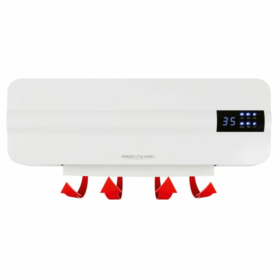ProfiCare HL 3116 nástěnný keramický horkovzdušný ventilátor - main (6)