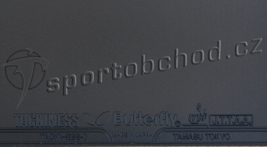 Potah Butterfly  Tackiness C (Chop)  červená, 1,3 mm - main (1)