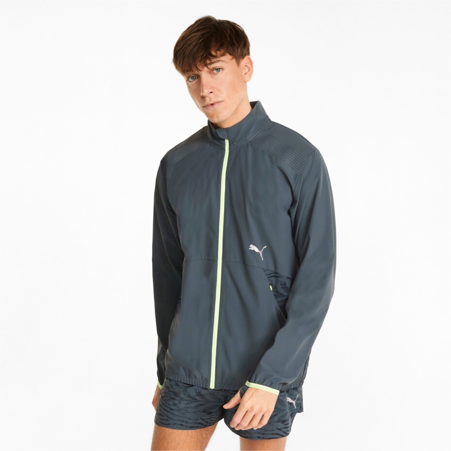 Pánská bunda Puma  Run Ultraweave S FSTR Jacket Dark Slate XL - main (2)