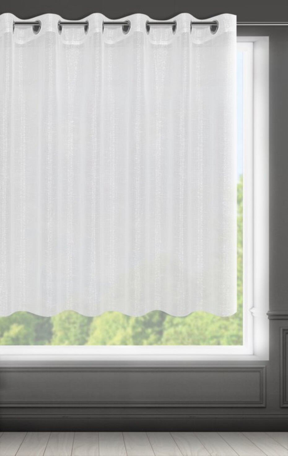 ArtFir Záclona EMMA K | bílá 290 x 145 cm - main (1)
