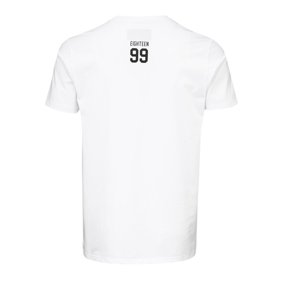 Dětské tričko CCM Monochrome SS Tee White Žák (youth) XL - main (1)