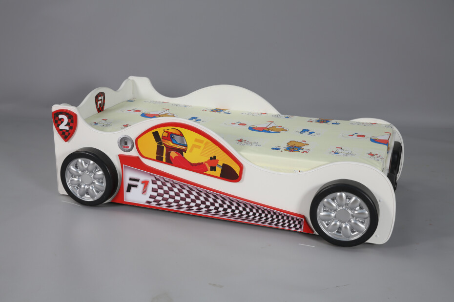 Artplast Dětská postel formulka MONZA | mini 90 x 190 cm Barva: Žlutá - main (15)