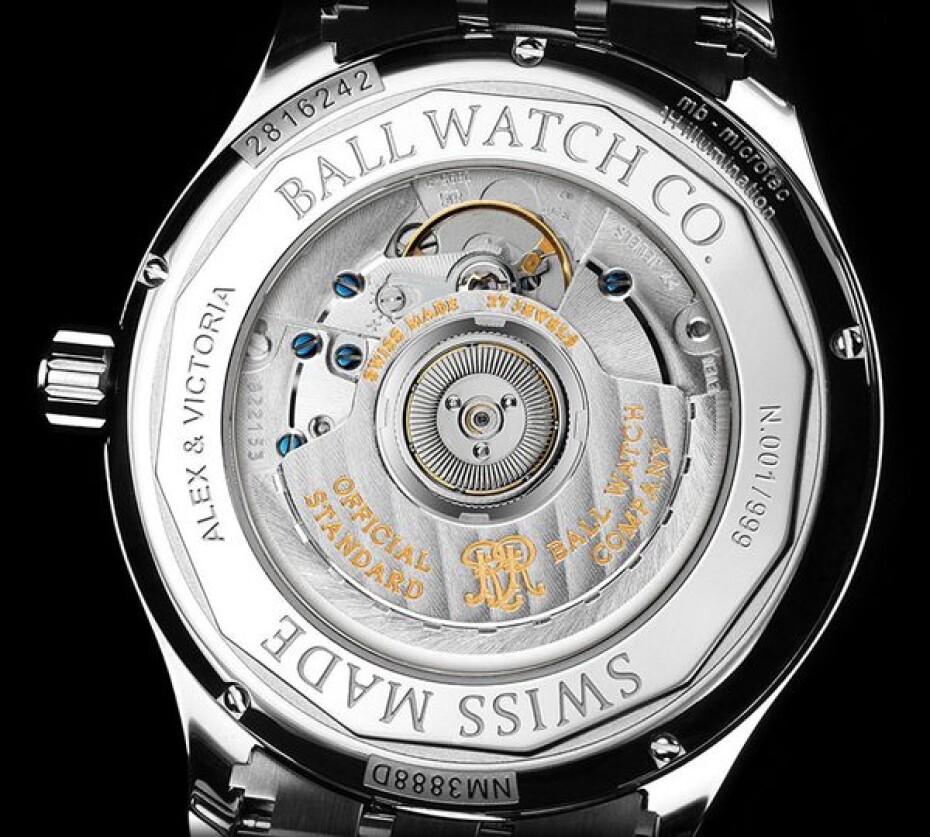Ball Trainmaster Railroad Standard 130 Years COSC Limited Edition NM3888D-LL3CJ-WH - main (4)