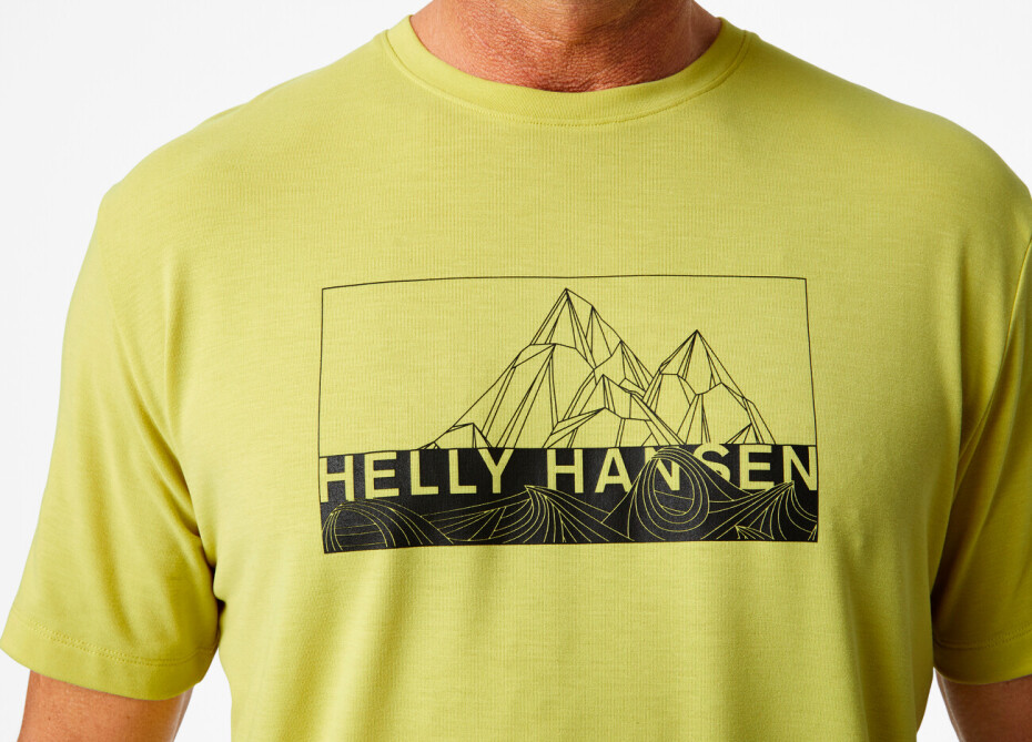 Pánské tričko Helly Hansen  Skog Recycled Graphic T-Shirt Endive M - main (5)