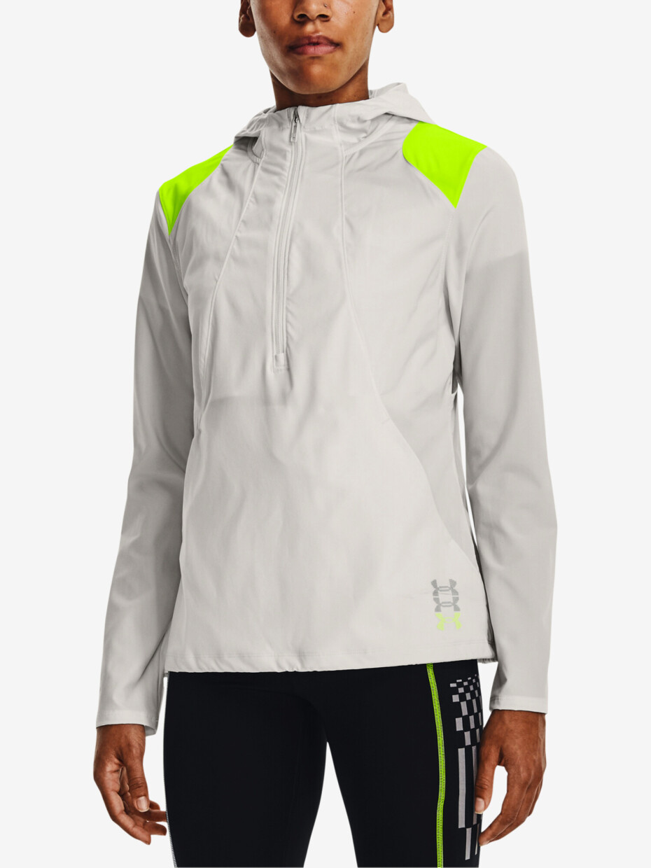 Dámská bunda Under Armour  Run Anywhere Anojacket-GRY M - main (0)