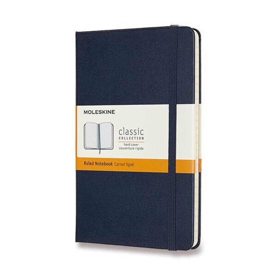Zápisník Moleskine VÝBĚR BAREV - tvrdé desky - M, linkovaný 1331/111520 - Zápisník Moleskine - tvrdé desky červený - main (6)