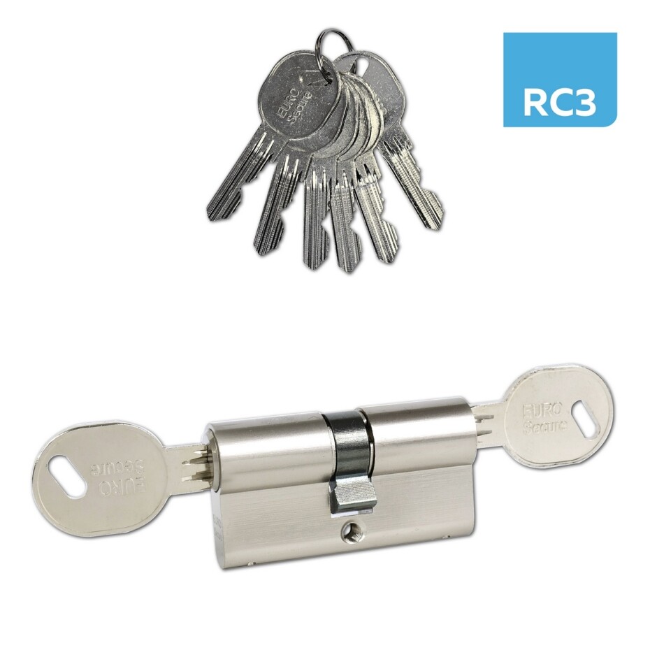 Richter ES.30/50.BSZ.NI cylindrická vložka s prostupovou spojkou 30+50 mm, 6 ks klíčů - main (0)