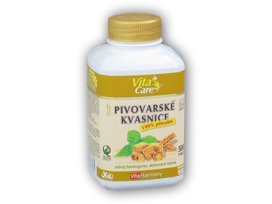 VitaHarmony Pivovarské kvasnice 500 tablet - main (0)