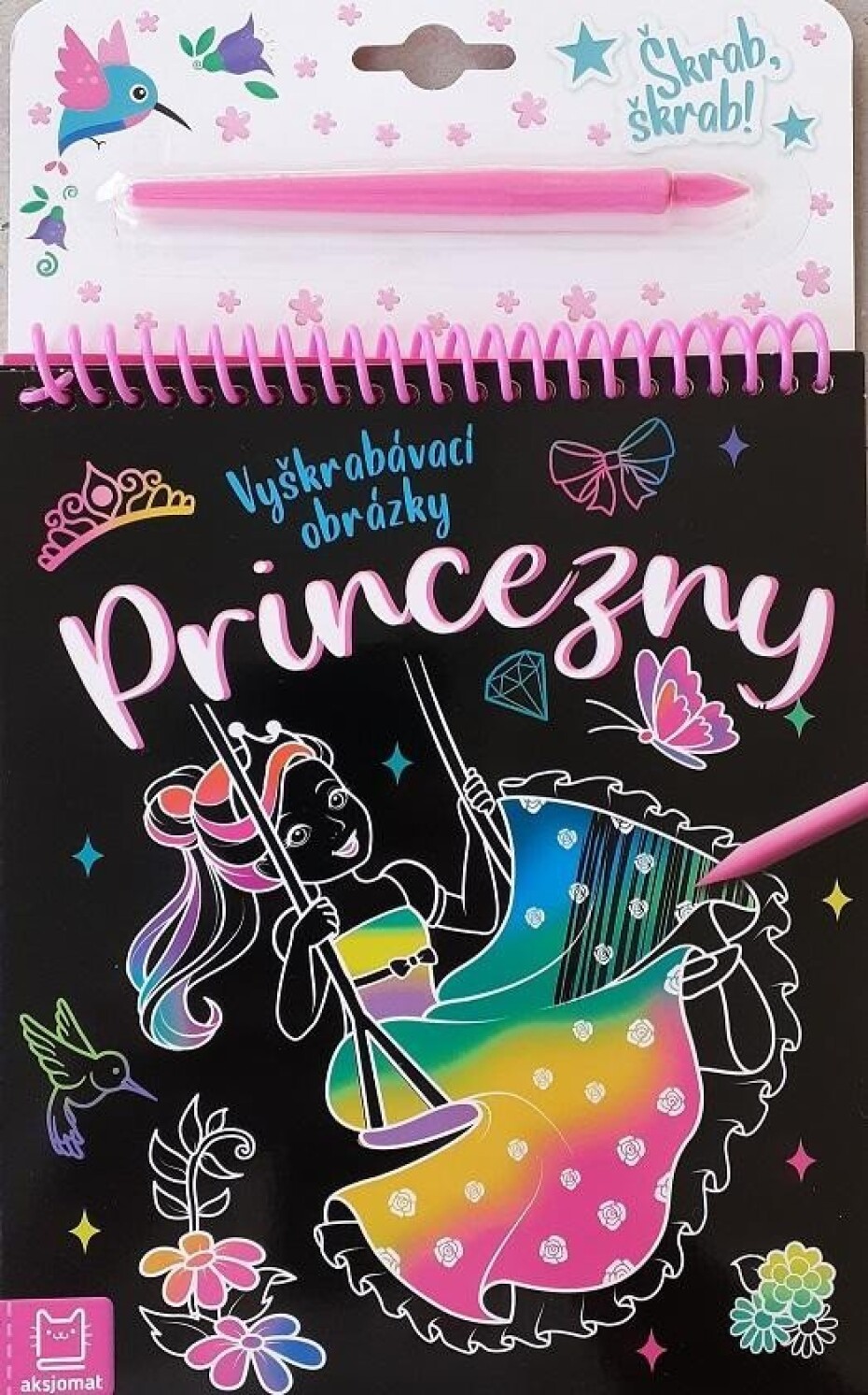 Vyškrábavací obrázky - Princezny - Marzena Ćwik - main (0)