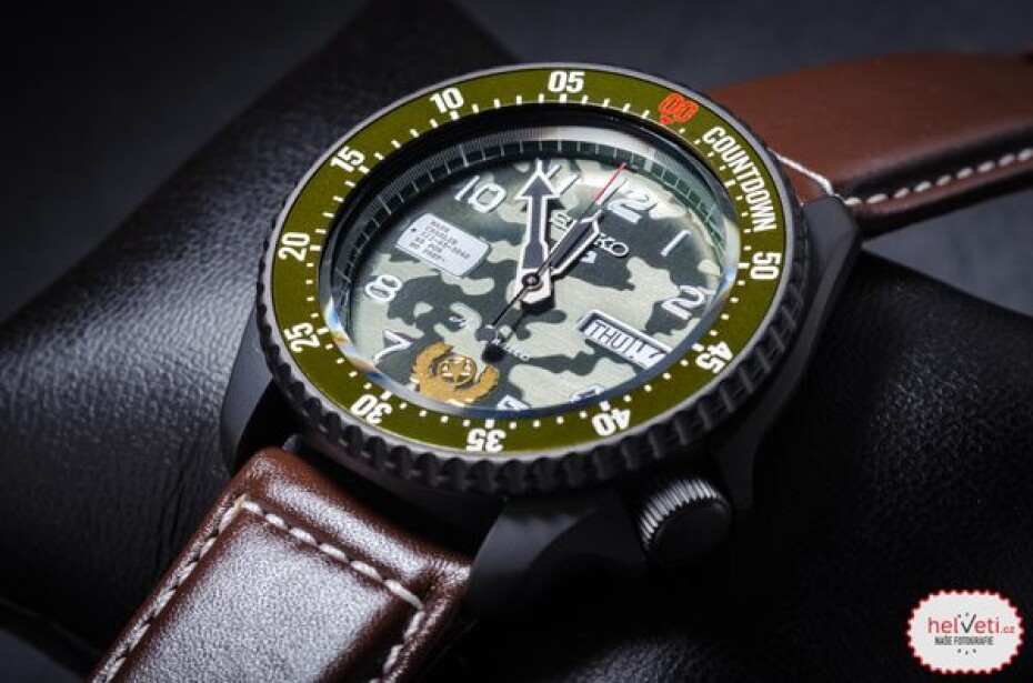 Seiko 5 Sports SRPF21K1 GUILE Street Fighter Limited Edition - main (5)