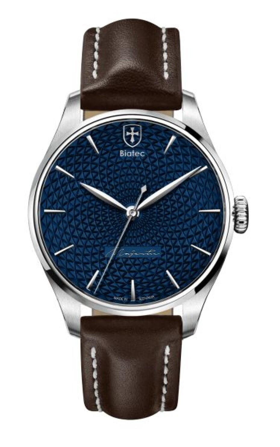 Biatec Majestic 03 N - Modrý kožený řemínek - main (12)