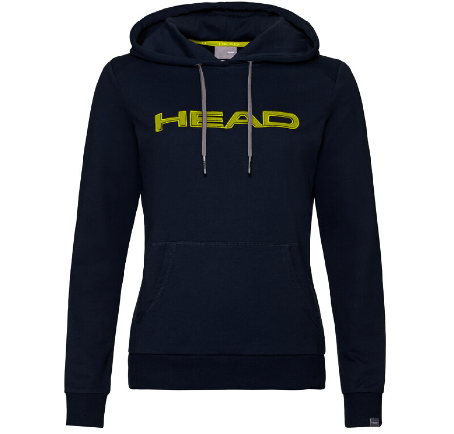 Dámská mikina Head  Club Rosie Hoodie Dark Blue/Yellow L - main (0)