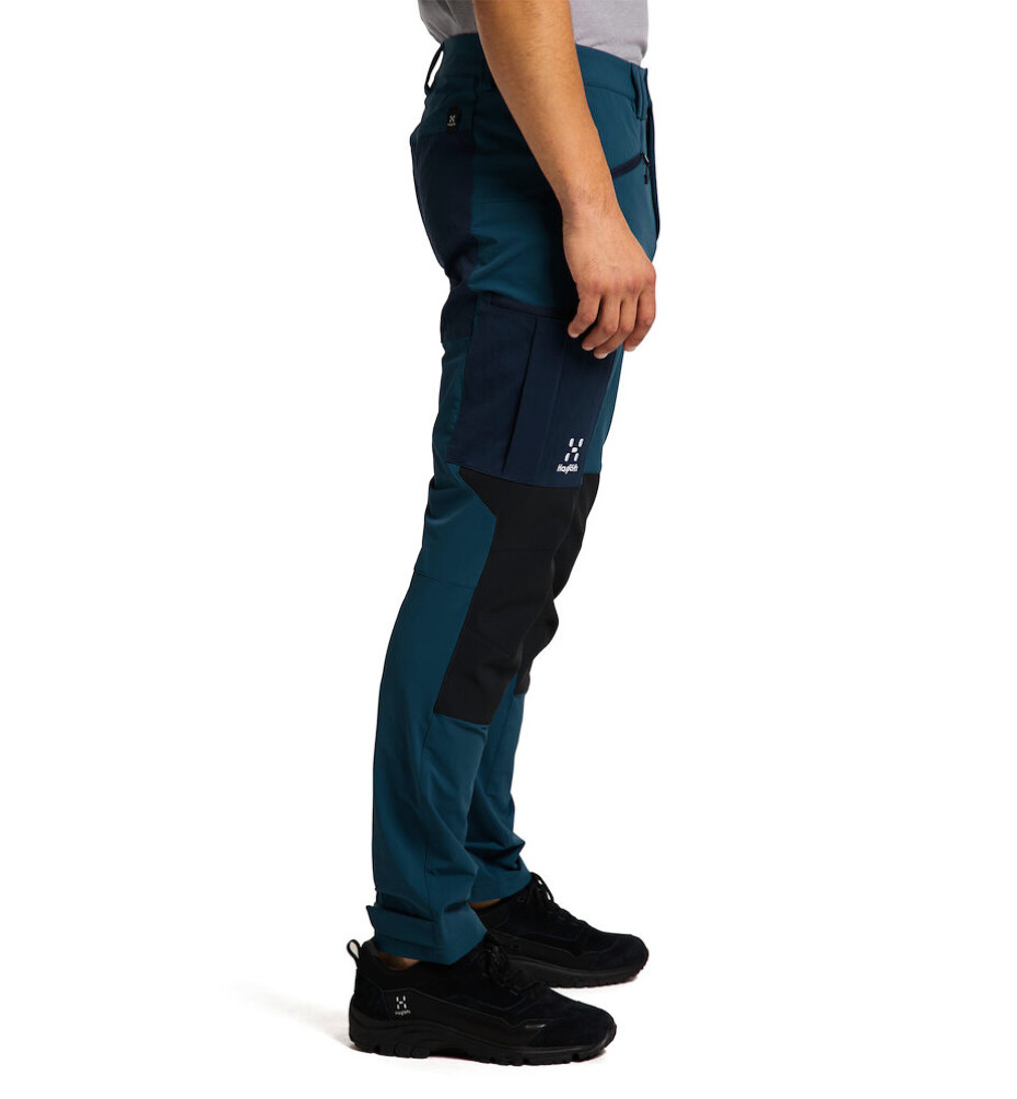 Pánské kalhoty Haglöfs  Rugged slim Dark ocean/True black - main (2)