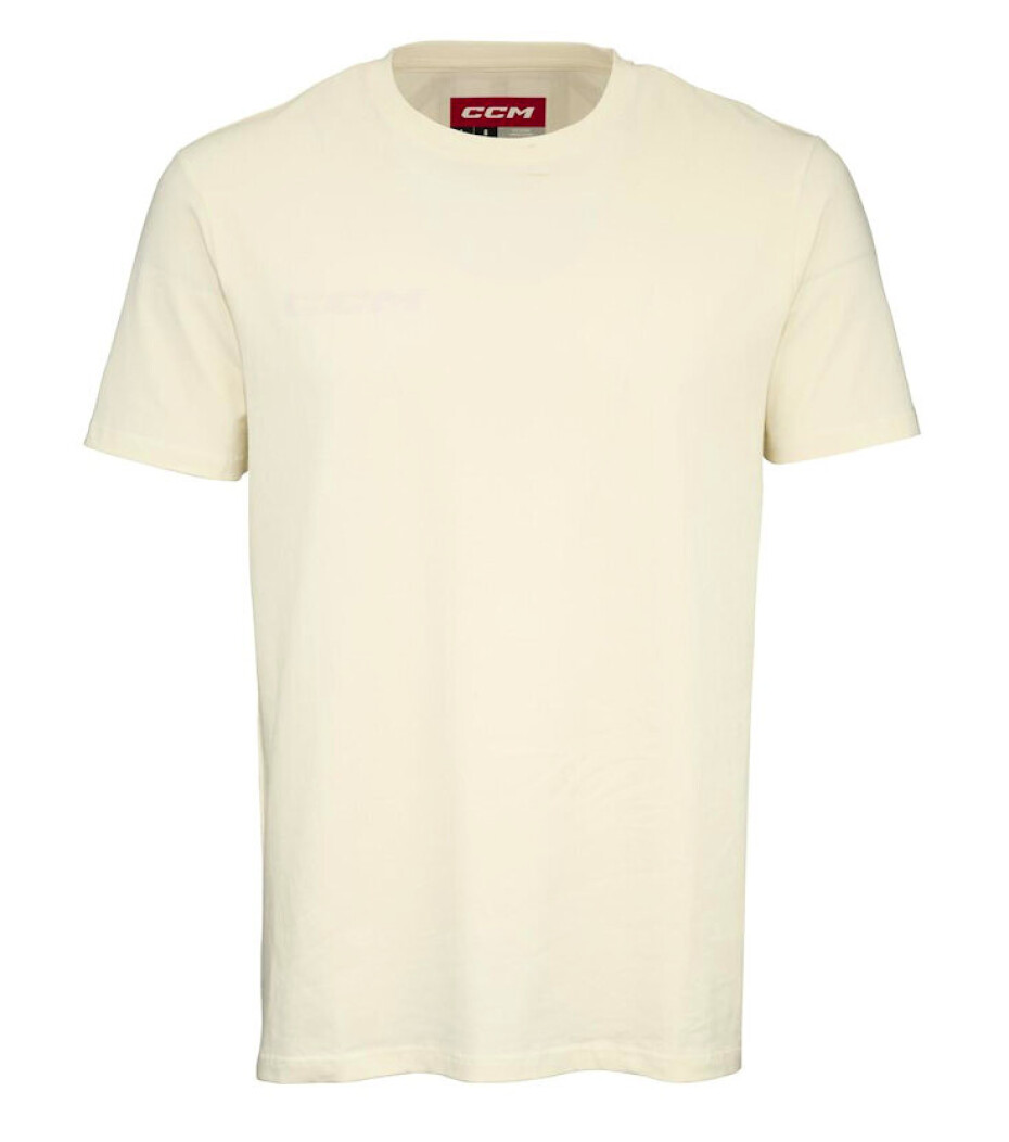 Pánské tričko CCM Core SS Tee Unbleached XXL - main (0)