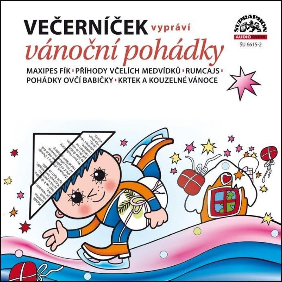 Večerníček vypráví vánoční pohádky - CD - Josef Dvořák - main (0)