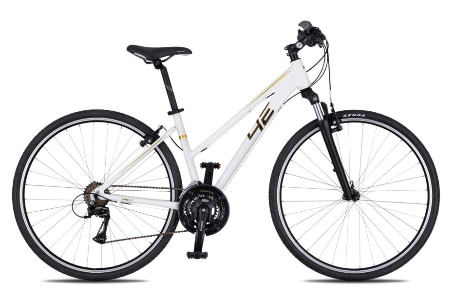 Krosové kolo 4EVER  FLAME white / gold L - main (0)