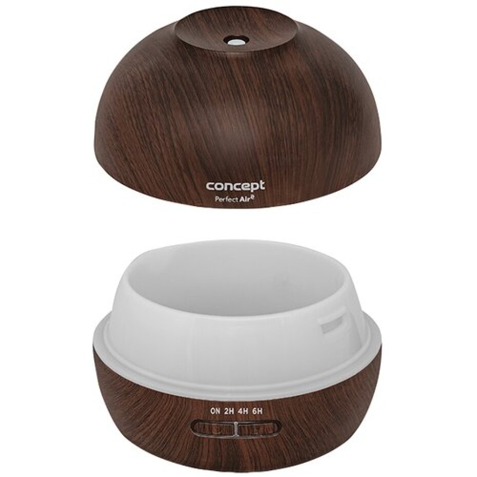 Concept ZV1006 zvlhčovač vzduchu s aromadifuzérem 2v1 Perfect air Wood, tmavé dřevo - main (4)