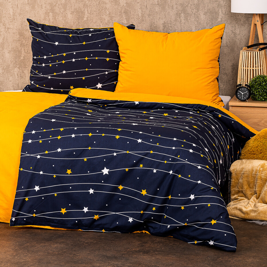 4Home Bavlněné povlečení Night sky, 140 x 220 cm, 70 x 90 cm - main (0)