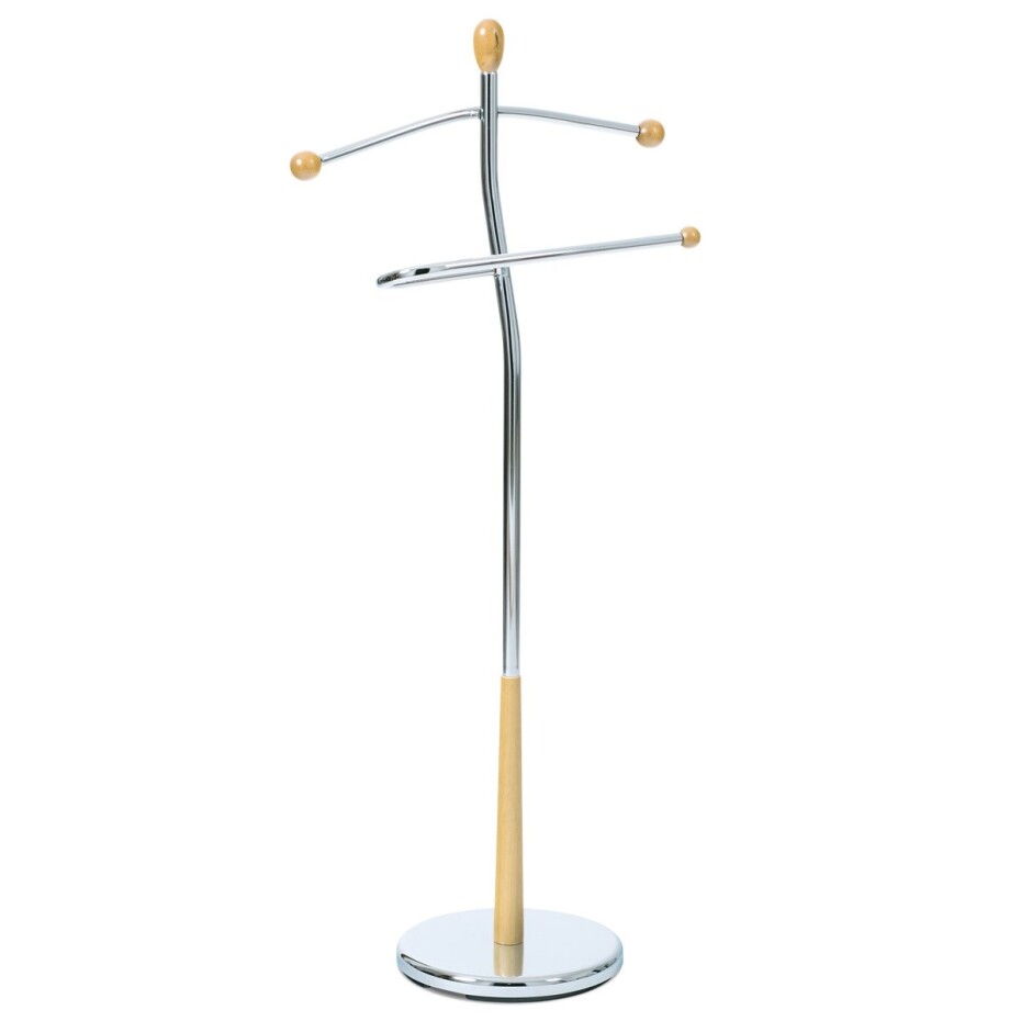 Němý sluha 82646 NAT chrom/dub, 118 cm - main (0)