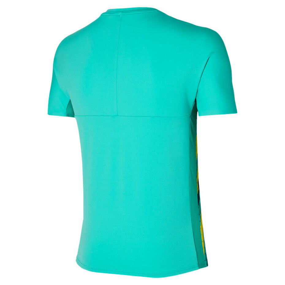 Pánské tričko Mizuno  Shadow Graphic Tee Turquoise M - main (1)
