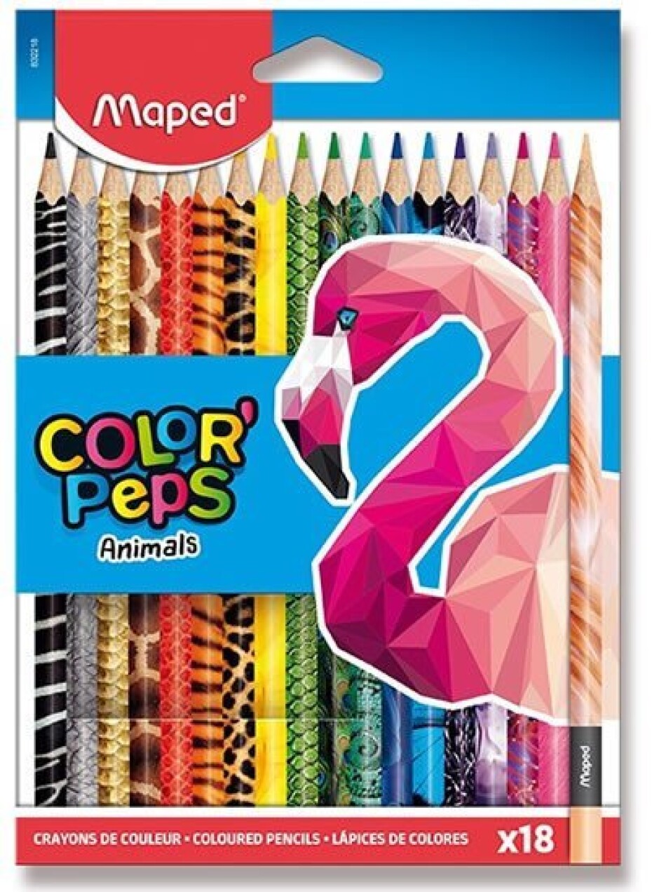 Maped - Pastelky Color´Peps Animals 18 ks - main (0)