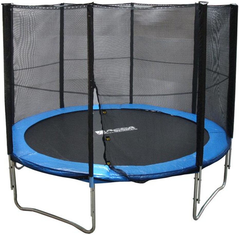 ACRA Trampolína 305 cm, 3 W-nohy, sada s ochrannou sítí - main (0)