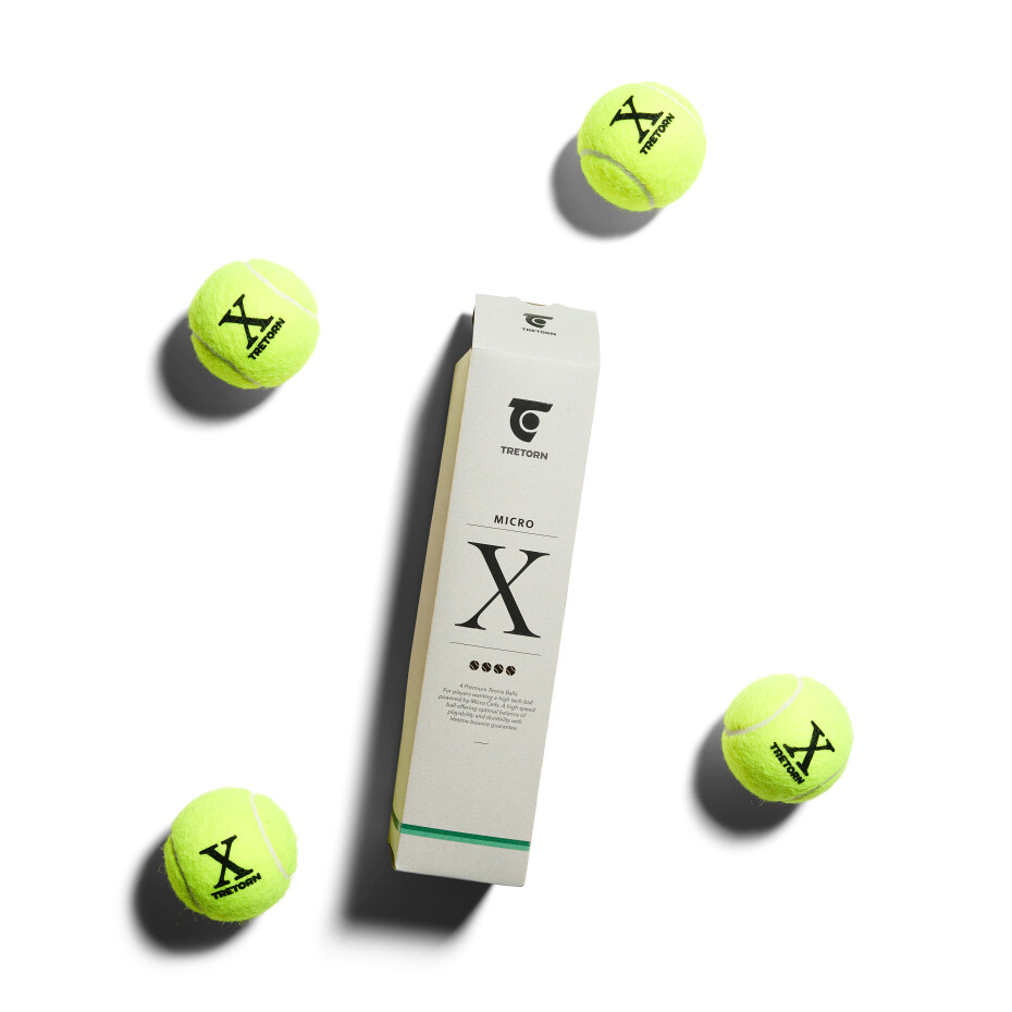 Tenisové míče Tretorn  Micro X (4 Pack) - main (2)