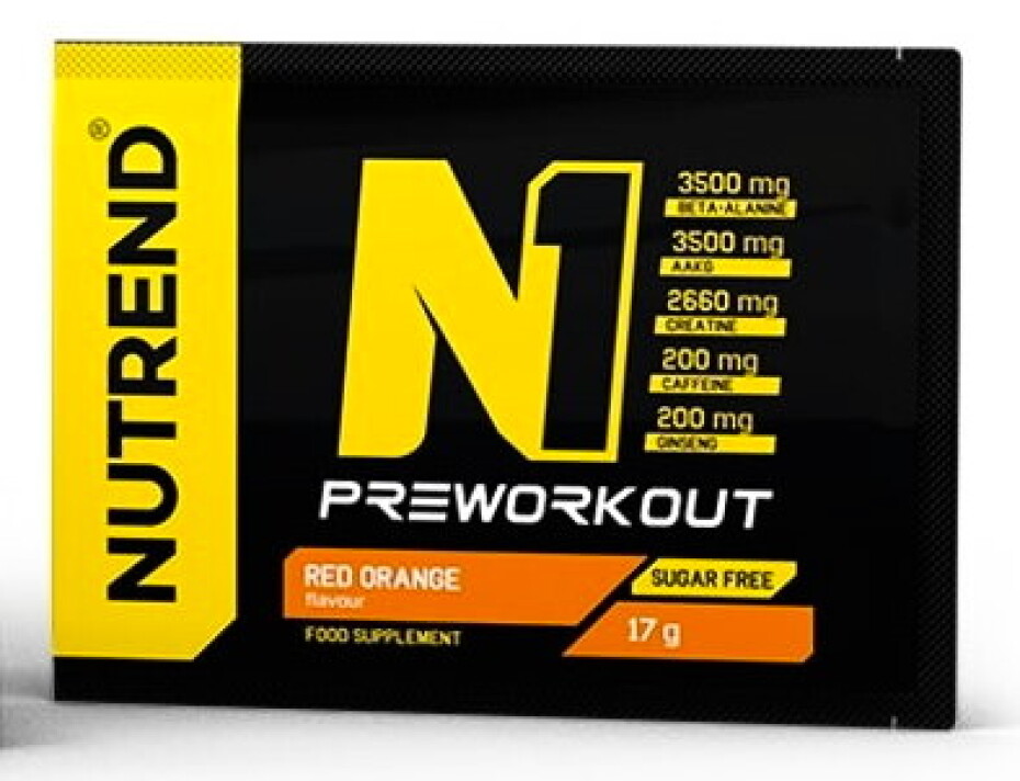Nutrend N1 Pre-Workout 17 g citrus - main (5)