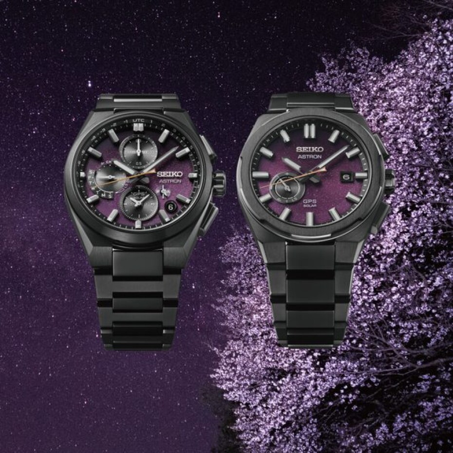 Seiko Astron Dual-Time Chronograph SSH171J1 'Yozakura' Cherry Blossoms at Night Limited Edition - main (4)