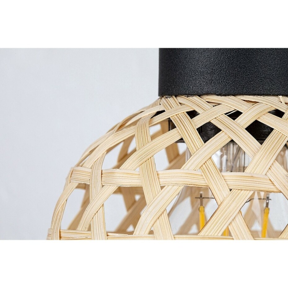 Rabalux 71025 nástěnné svítidlo Rattan, černá - main (2)