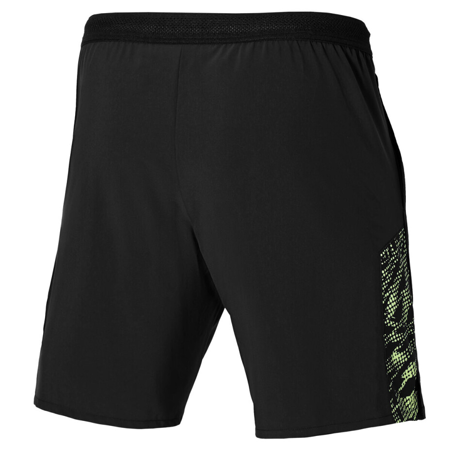 Pánské šortky Mizuno  Mugen 8 In Amplify Short  Black  XXL - main (1)