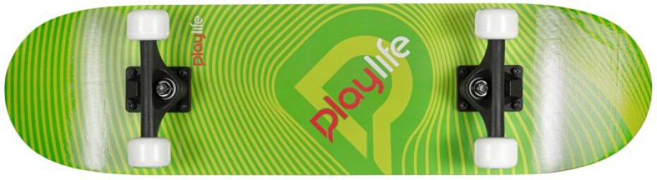 Playlife Illusion Green 31x8 skateboard - main (0)