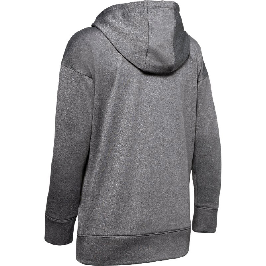 Dámská mikina Under Armour  Synthetic Fleece Chenille Logo PO Hooodie grey XS - main (1)