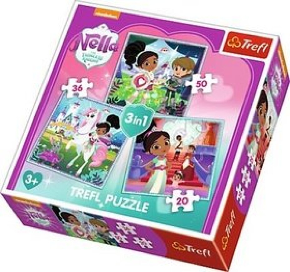 Puzzle Nella, princezna rytířů a její svět - main (0)