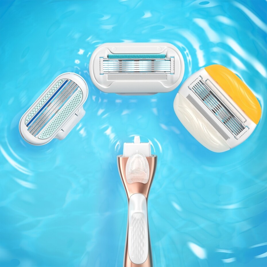 Gillette Dámský holicí strojek Venus Sensitive Rosegold - main (3)