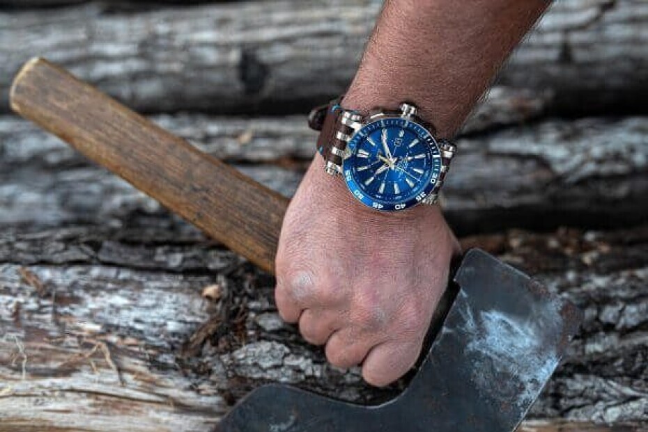 Vostok Europe Energia Rocket Automatic GMT NH34-575A716 - Bílý silikonový řemínek - main (5)