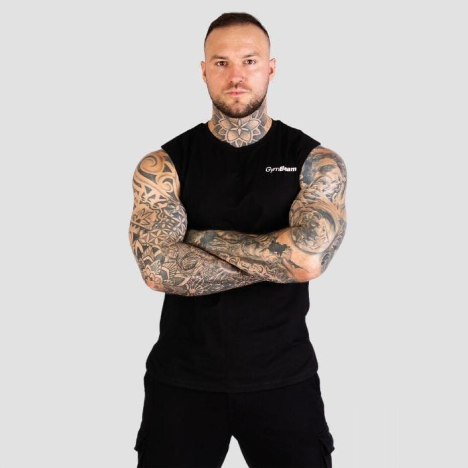 GymBeam Tílko TRN Black - main (0)