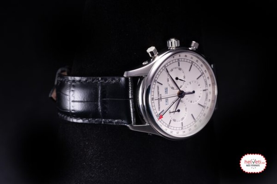 Frederique Constant Classics Gents Chronograph Triple Calendar Quartz FC-296SW5B6 - main (2)