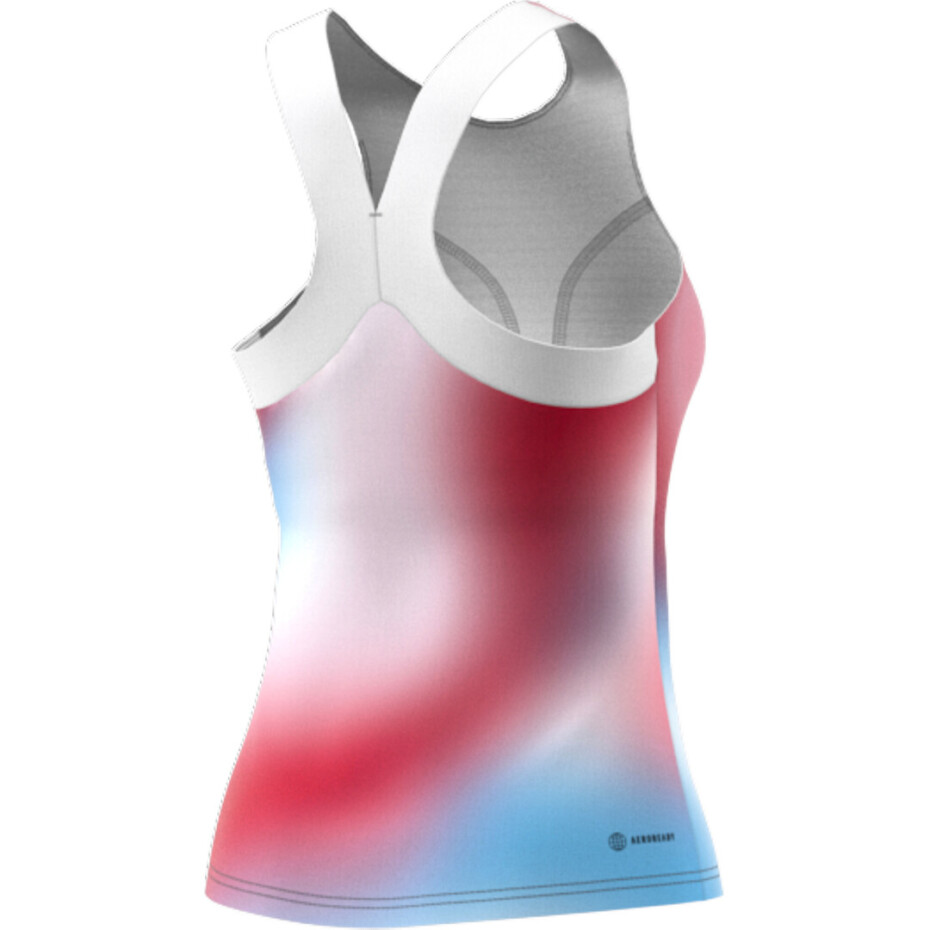Dámské tílko adidas  Melbourne Y-Tank White/Red/Blue L - main (6)