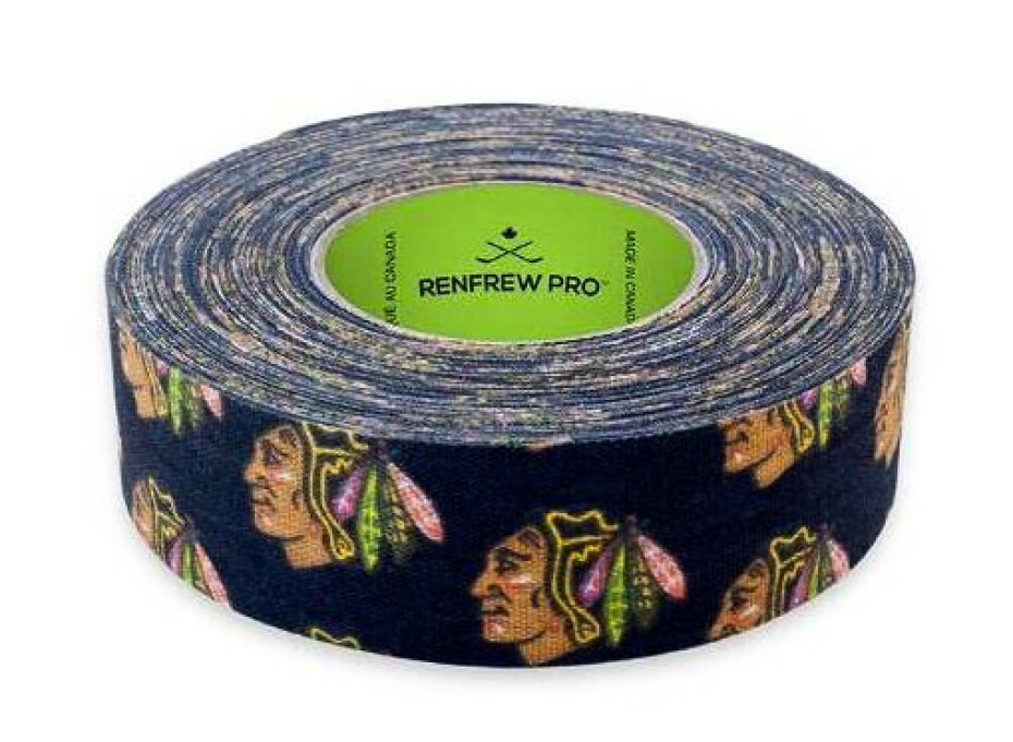 Páska na čepel Renfrew  NHL Chicago Blackhawks 24 mm x 18 m - main (0)