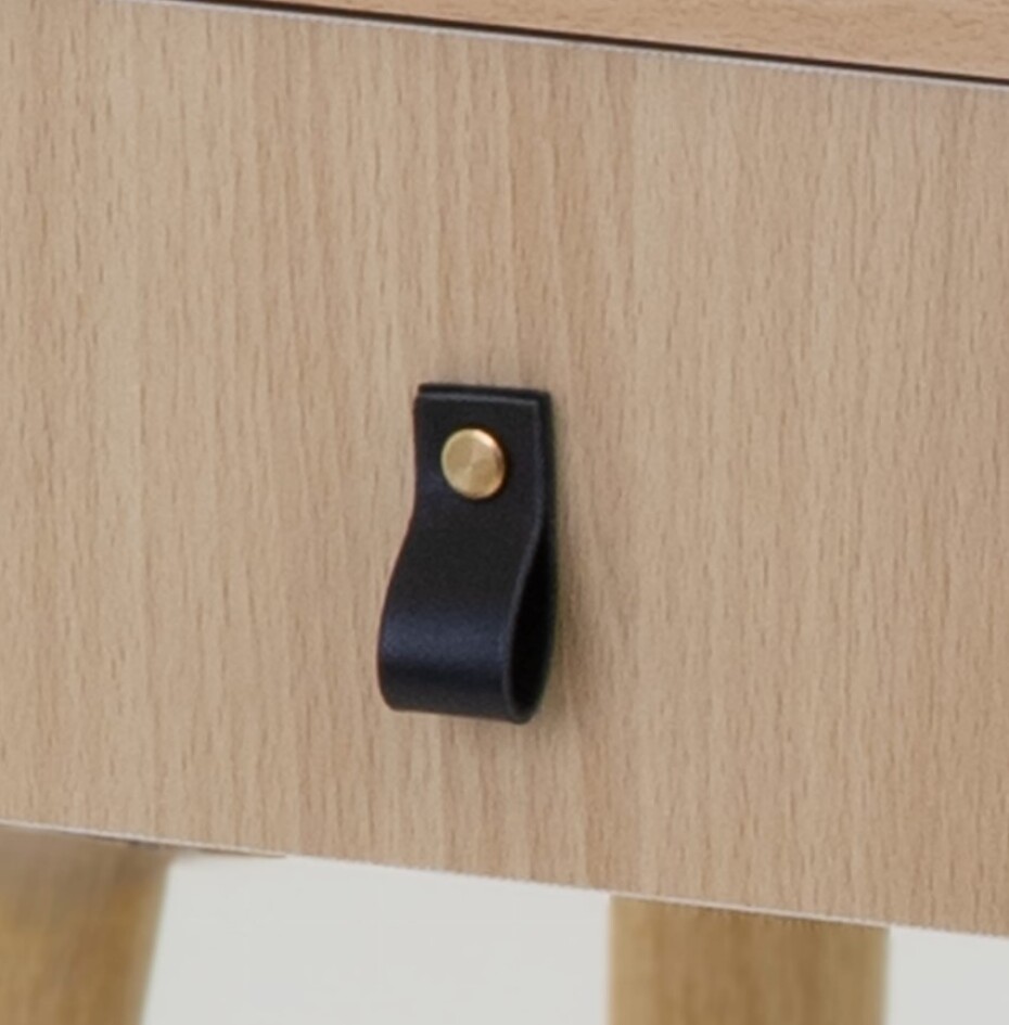 ArtJum Toaletní stolek SCANDI 2 béžová | CM-324305 - main (3)