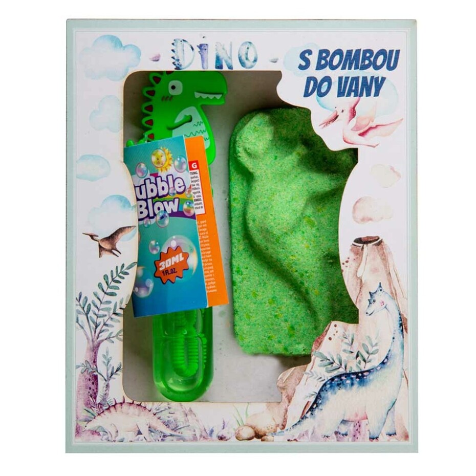 Bohemia Gifts Dětská sada do koupele pro kluky DINO - main (0)