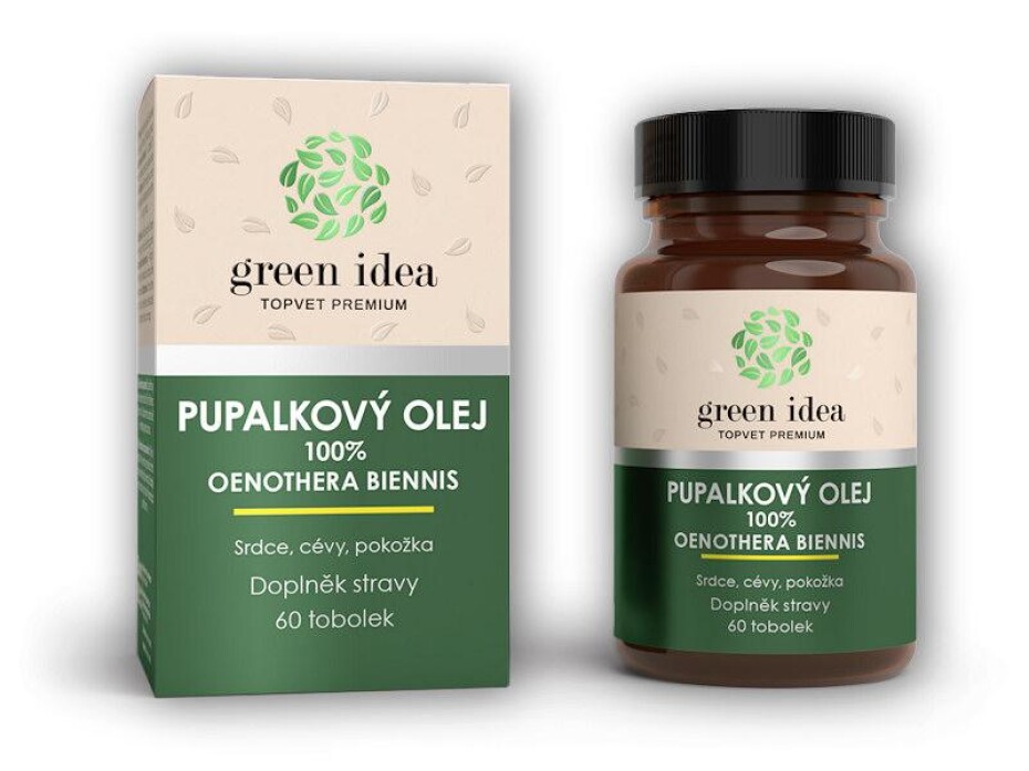 Green Idea Pupalka dvouletá 500mg 60 kapslí - main (0)