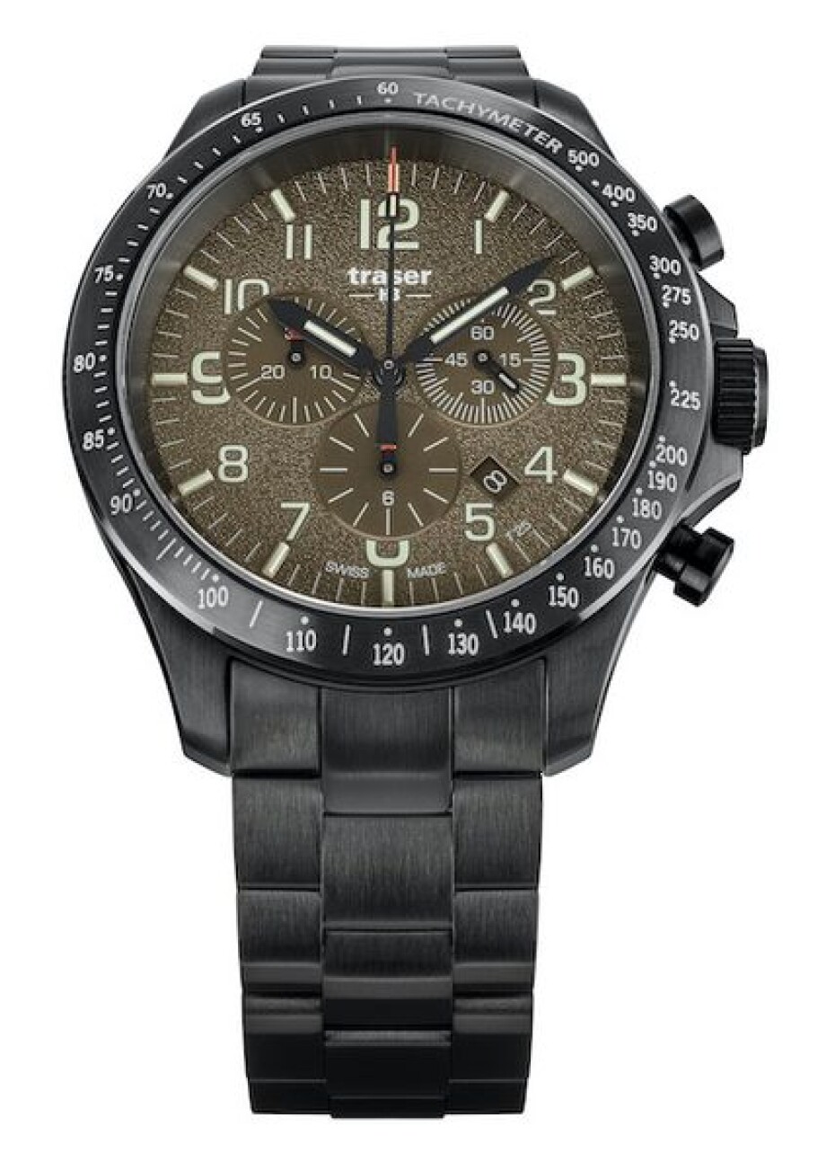 Traser P67 Officer Pro Chronograph Khaki Ocel - main (1)
