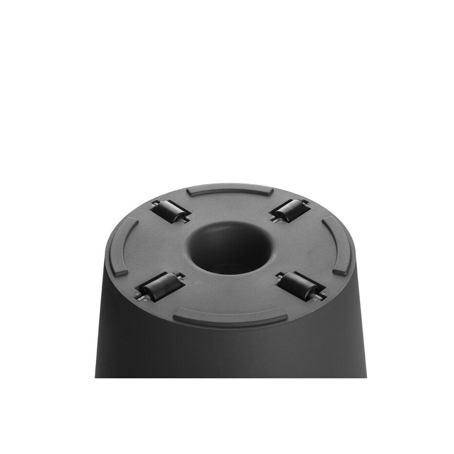 PLASTKON Dekorativní květináč Metro Twist'n'Roll 39 x 35,5 cm bílá - main (3)