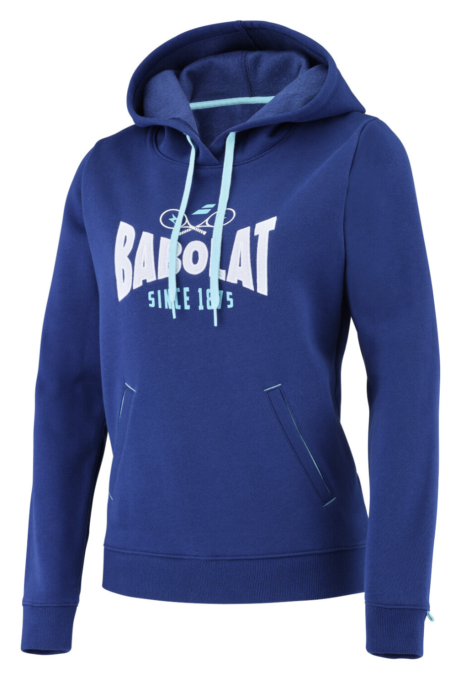 Dámská mikina Babolat  Exercise Hood Sweat Women Estate Blue S - main (5)