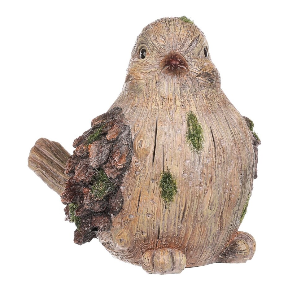 Ptáček dekorace, polyresin, 13 x 17 x 15,5 cm - main (0)
