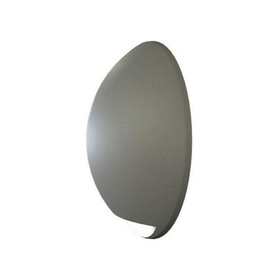 Panlux Venkovní nástěnné LED svítidlo Leon Circle šedá, IP65, 2 W - main (1)
