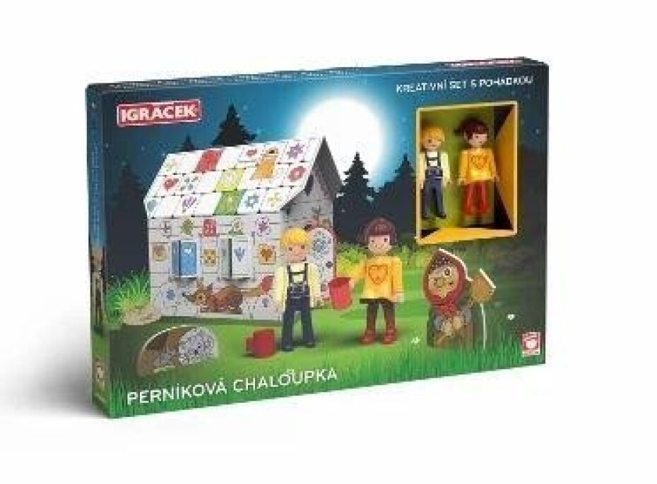 IGRÁČEK Perníková chaloupka - kreativní set s pohádkou - main (0)