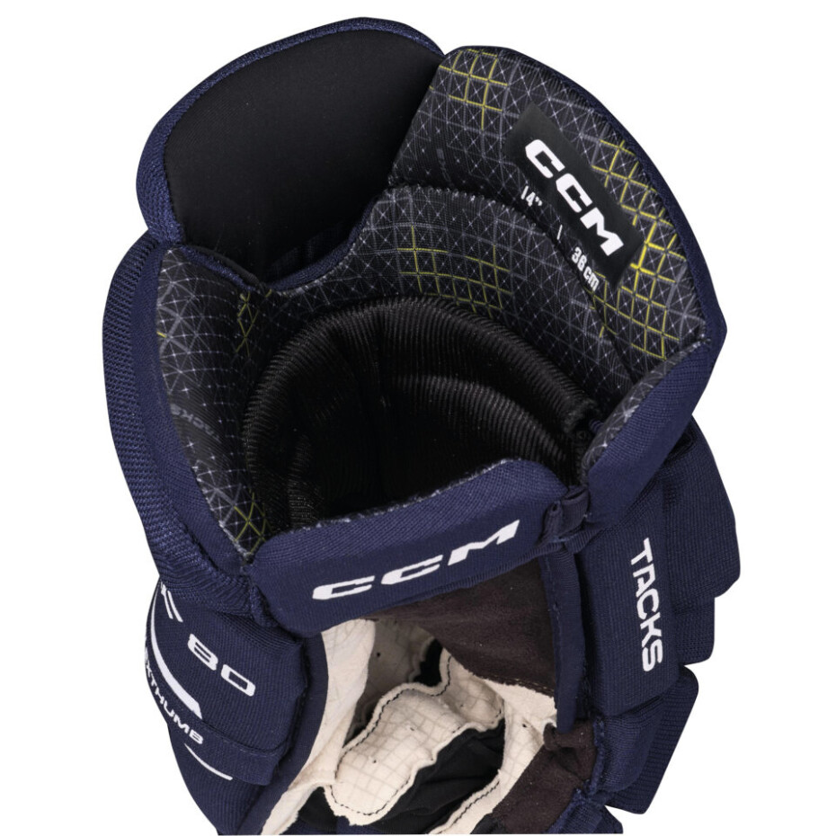 Hokejové rukavice CCM Tacks XF 80 Navy/White Senior 13 palců - main (3)